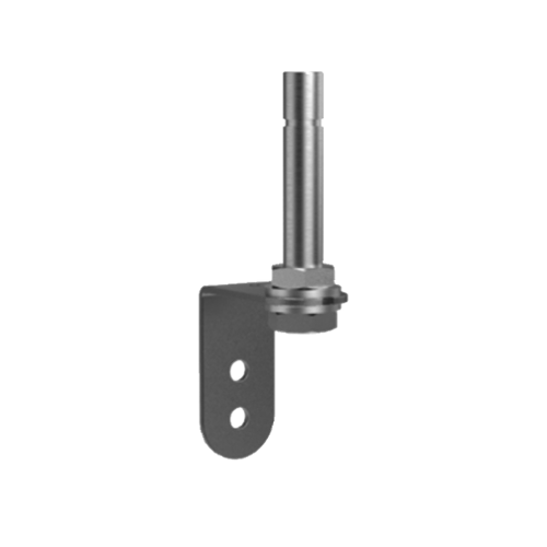 Tube with thread and bracket- 100mm