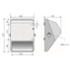 Avertisseur sonore buzzer 108dB IP65 fixation murale