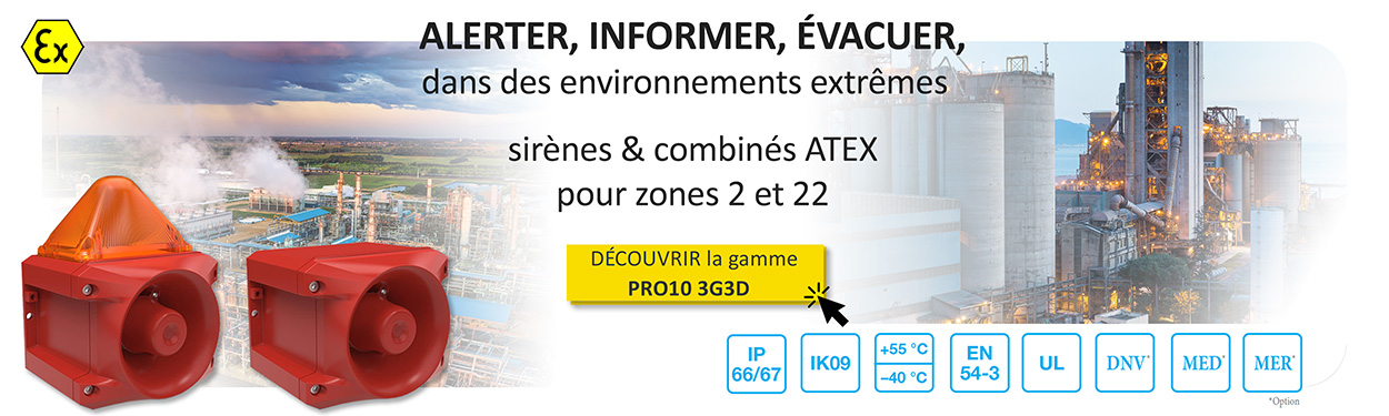 la gamme de signalisation PRO10 3G3D la gamme de signalisation PRO10 3G3D