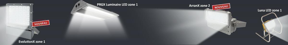 Luminaires et projecteurs ATEX