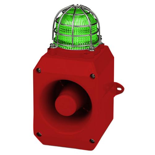 110dB Voice LED Aluminium combi