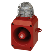 110dB voice/sound LED beacon combi