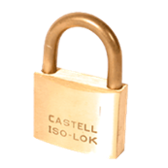 Brass Iso-Lok® padlocks 50 mm body