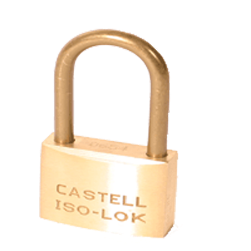 Brass Iso-Lok® padlocks 50 mm body