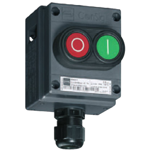 2 x pulse pushbuttons