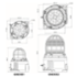 Compact 479cd GRP Ex strobe light IP66/67 - interchangeable lens