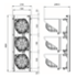 ATEX LED Traffic Light High power - IP66