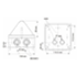 SIL certified 10J Quadro strobe